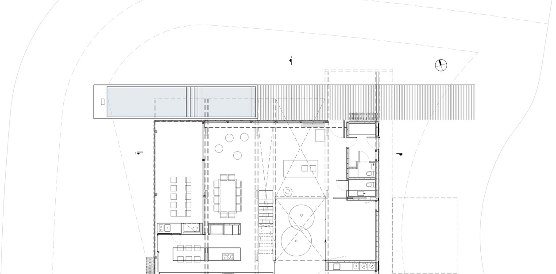Una casa en Nordelta que disuelve los límites entre lo público y lo privado