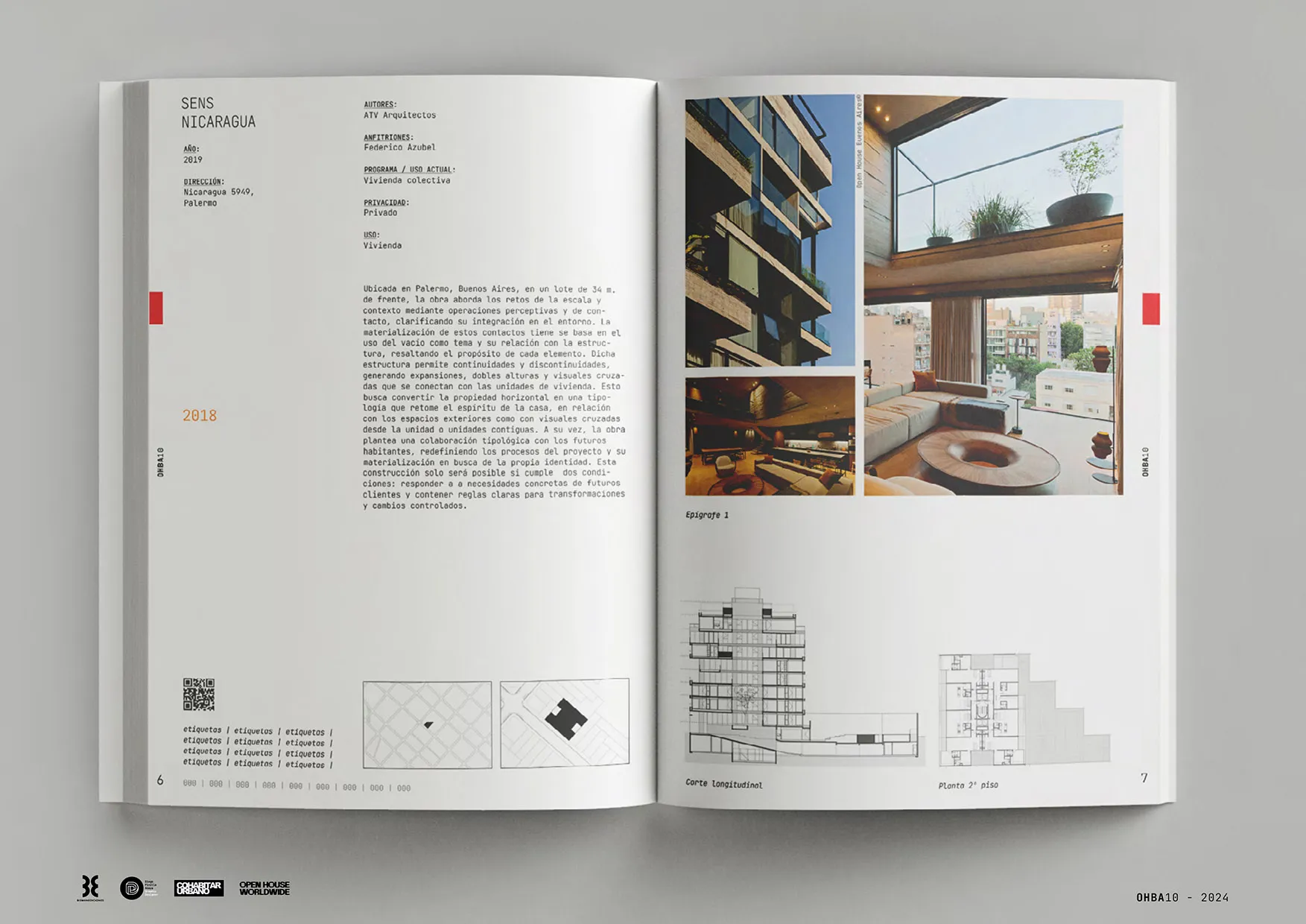 Sens Nicaragua en el libro de Open House Buenos Aires